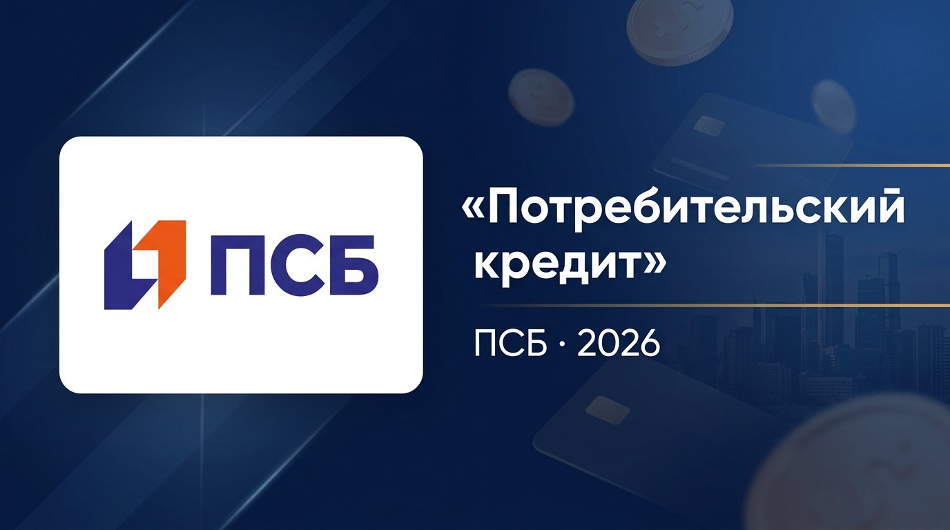 Потребительский кредит ПСБ в 2026: условия, ставка от 22,9%, как оформить